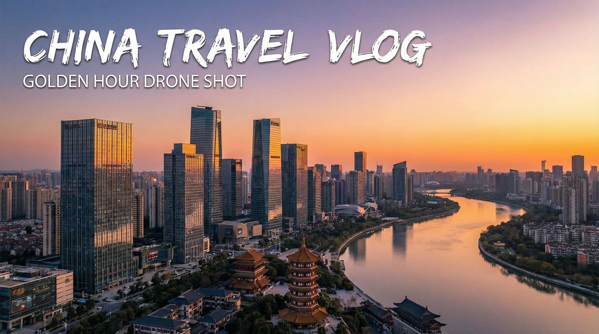 福利导航城市风光航拍视频